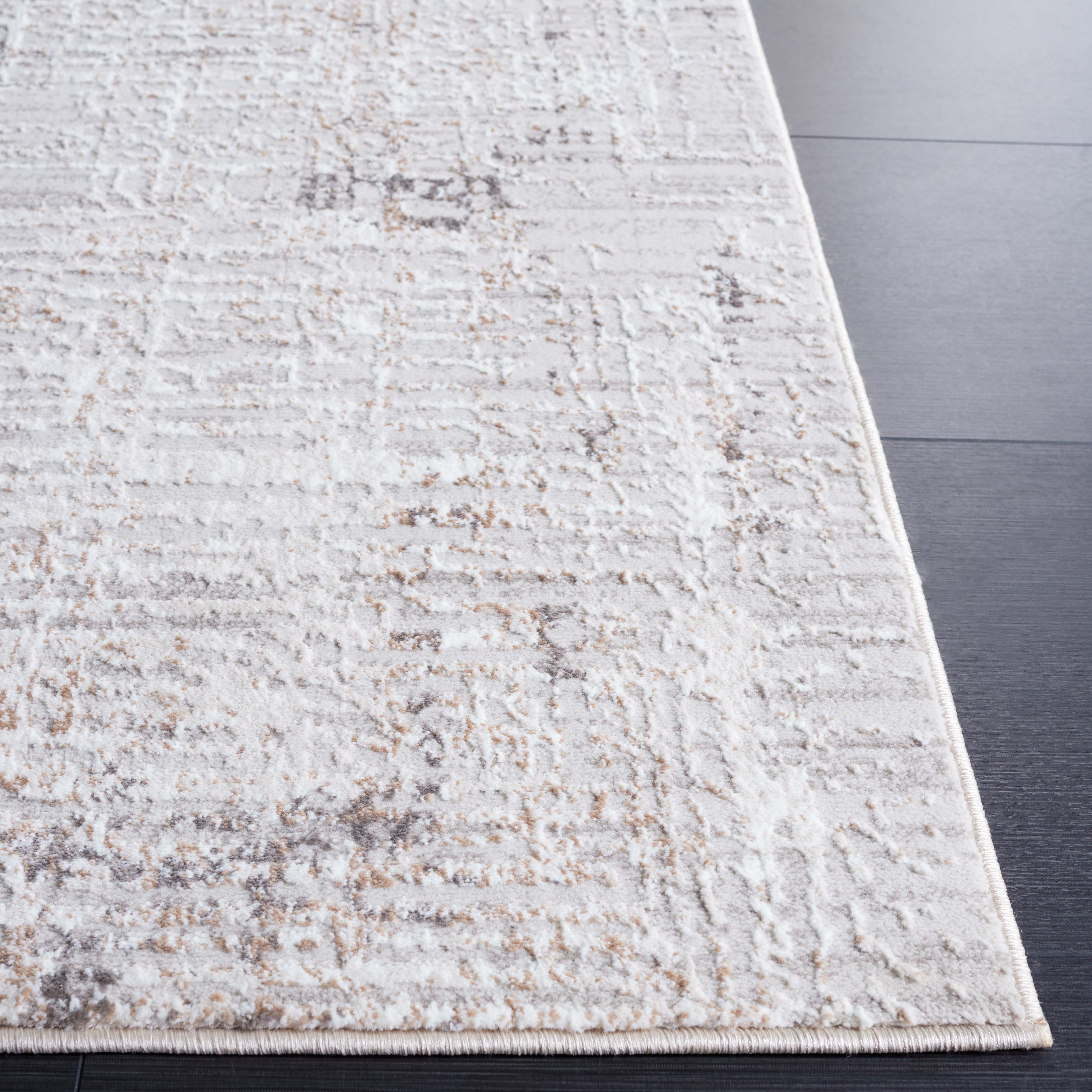 Safavieh Parker 100 Rug, PRK100 - Taupe / Ivory Grey