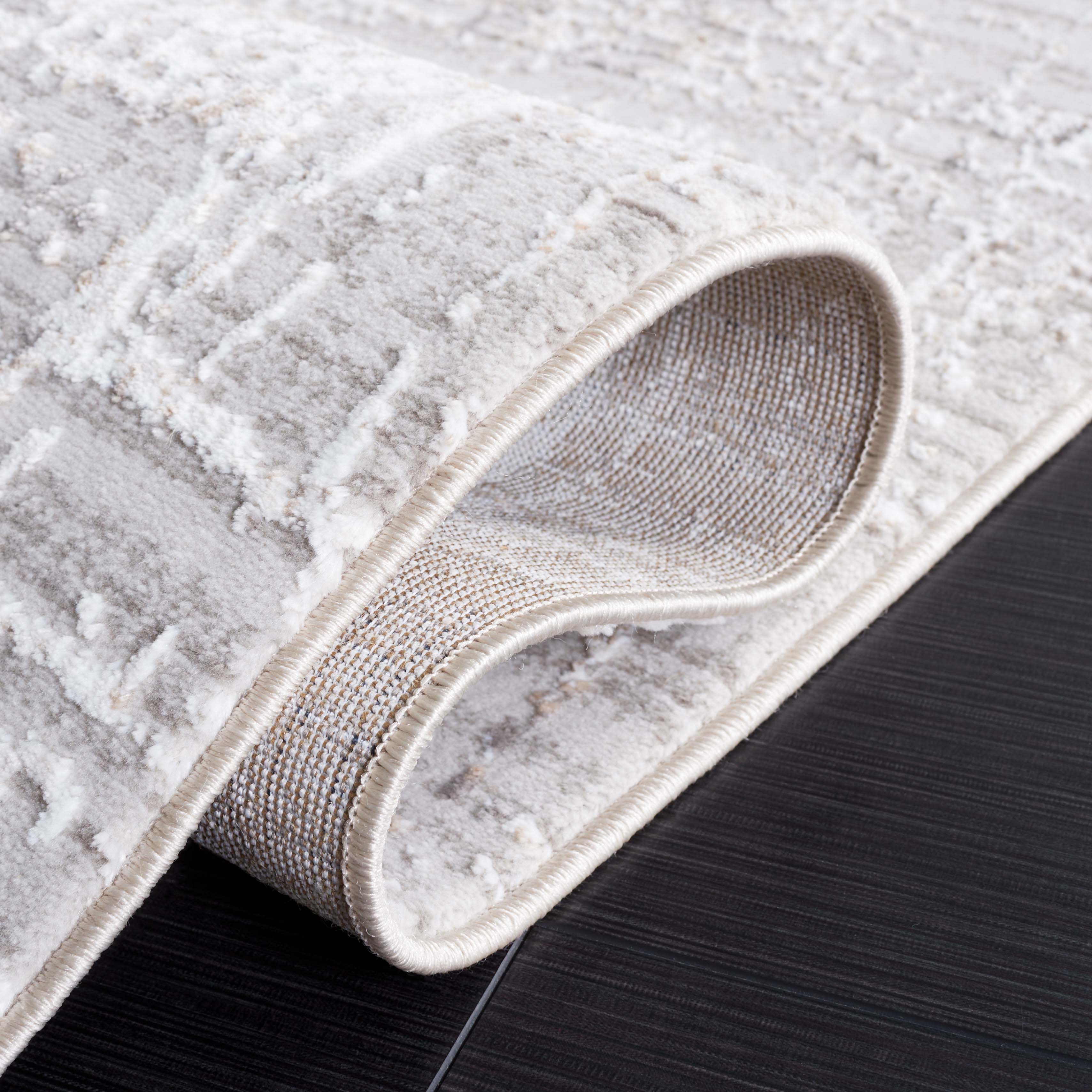 Safavieh Parker 100 Rug, PRK100 - Taupe / Ivory Grey