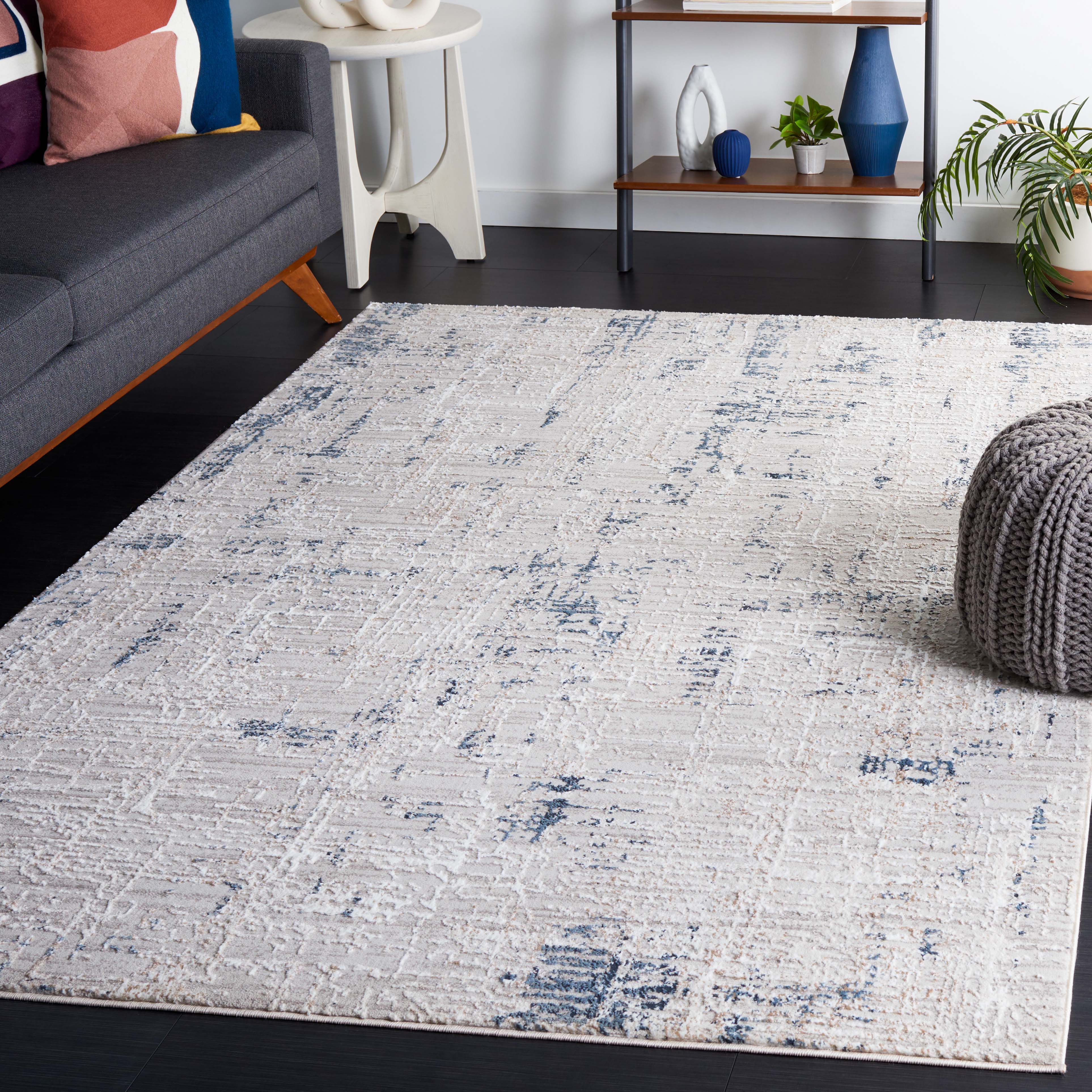Safavieh Parker 100 Rug, PRK100 - Taupe / Grey Blue