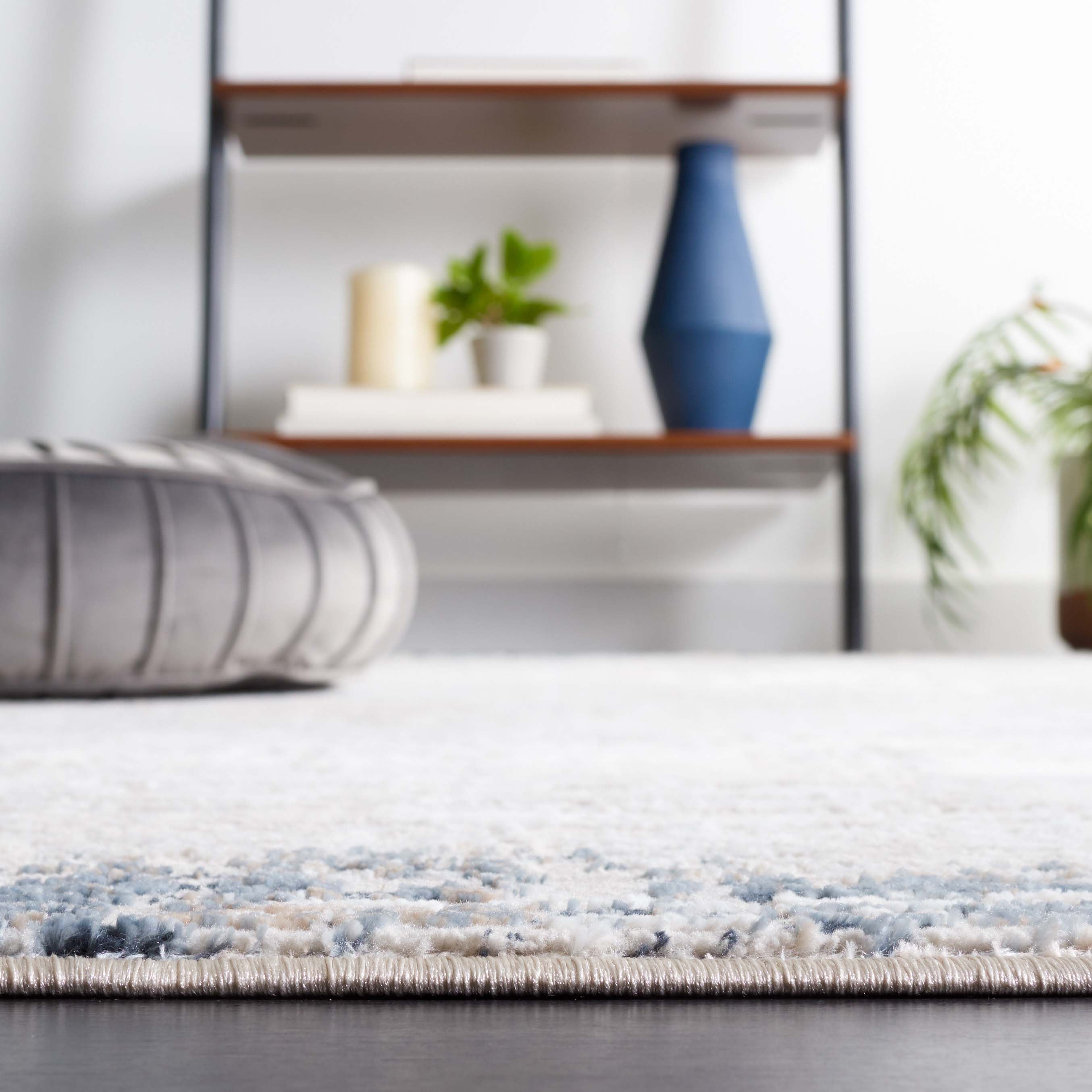 Safavieh Parker 101 Rug, PRK101 - Taupe / Ivory Blue