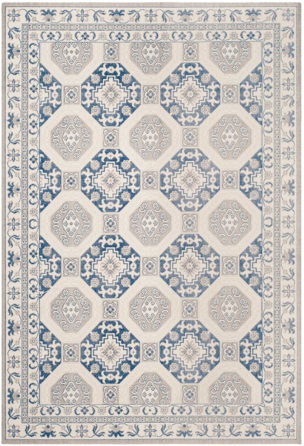 Safavieh Patina 320 Rug, PTN320 - Blue / Ivory