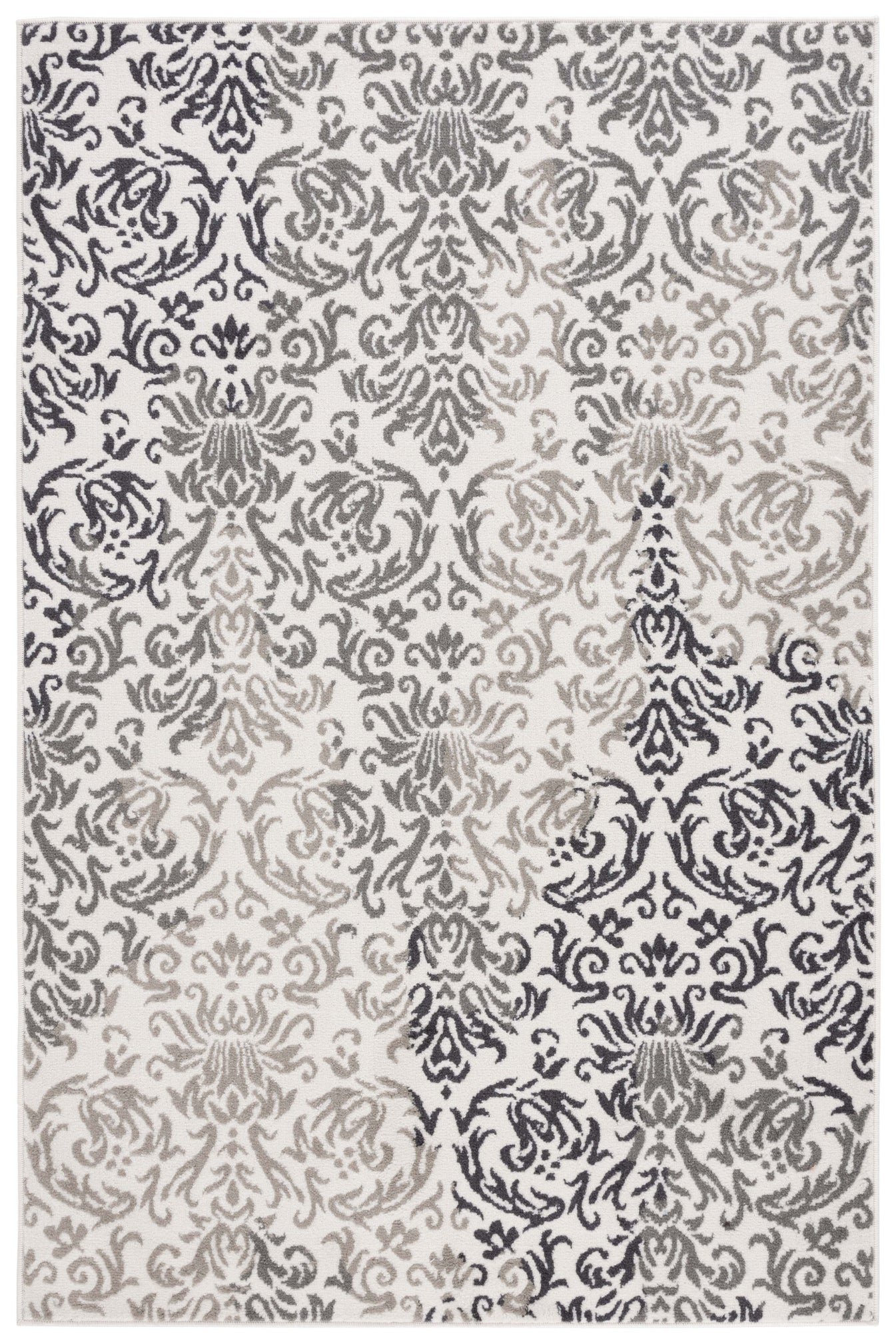Safavieh Pyramid 210 Rug, PYR210 - Ivory Grey / Charcoal