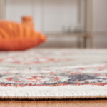 Safavieh Pyramid 215 Rug, PYR215 - Grey/Ivory / Rust