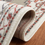 Safavieh Pyramid 215 Rug, PYR215 - Grey/Ivory / Rust