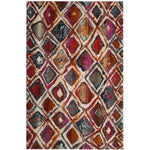 Safavieh Radiance 109 Rug, RAD109 - Cream / Rust