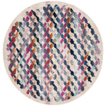 Safavieh Radiance 132 Rug, RAD132 - Cream / Magenta