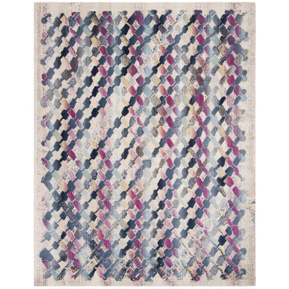 Safavieh Radiance 132 Rug, RAD132 - Cream / Magenta