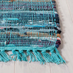 Safavieh Rag Rug 121 Rug, RAR121 - Blue / Multi