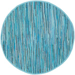 Safavieh Rag Rug 121 Rug, RAR121 - Blue / Multi