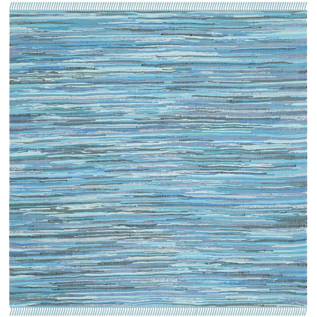 Safavieh Rag Rug 121 Rug, RAR121 - Blue / Multi