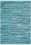 Safavieh Rag Rug 121 Rug, RAR121 - Blue / Multi