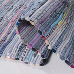 Safavieh Rag Rug 121 Rug, RAR121 - Purple / Multi