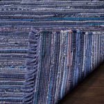 Safavieh Rag Rug 121 Rug, RAR121 - Purple / Multi