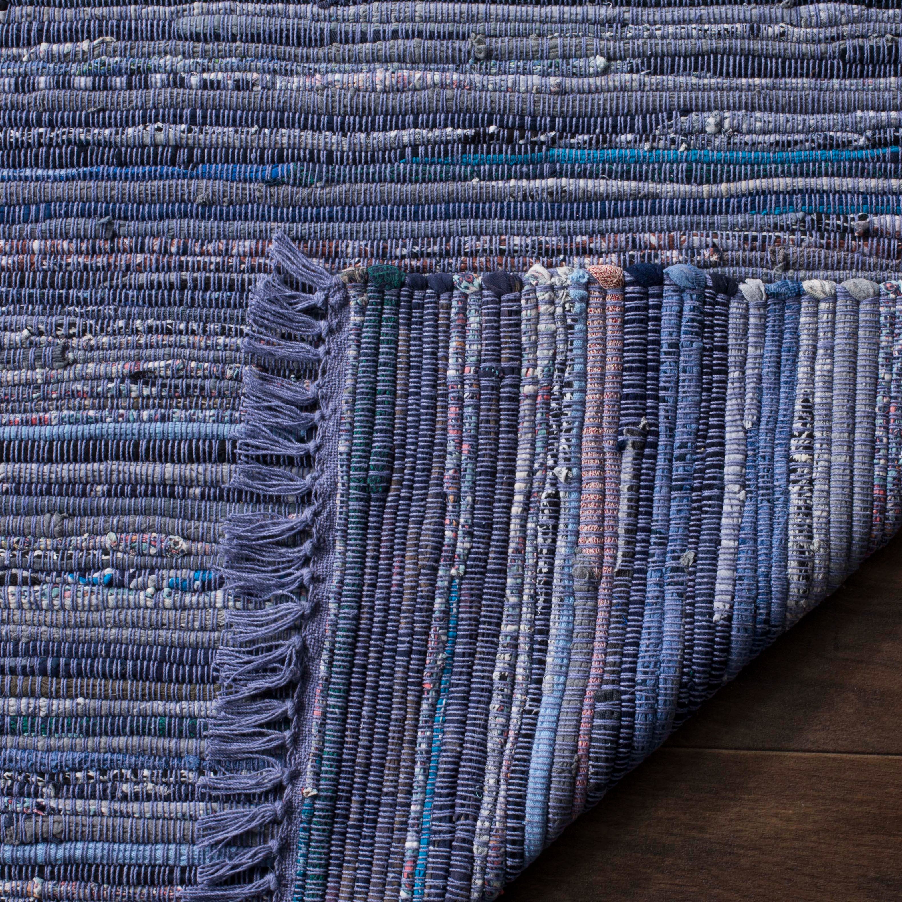 Safavieh Rag Rug 121 Rug, RAR121 - Purple / Multi