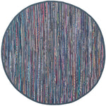 Safavieh Rag Rug 121 Rug, RAR121 - Purple / Multi