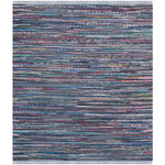 Safavieh Rag Rug 121 Rug, RAR121 - Purple / Multi