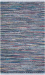 Safavieh Rag Rug 121 Rug, RAR121 - Purple / Multi