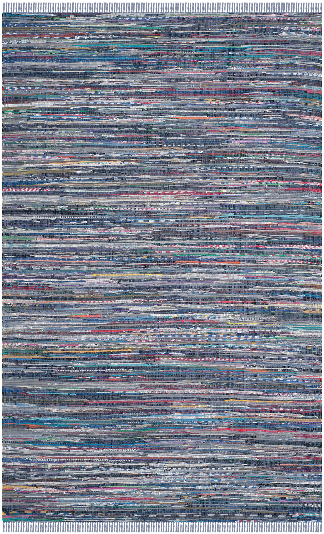 Safavieh Rag Rug 121 Rug, RAR121 - Purple / Multi