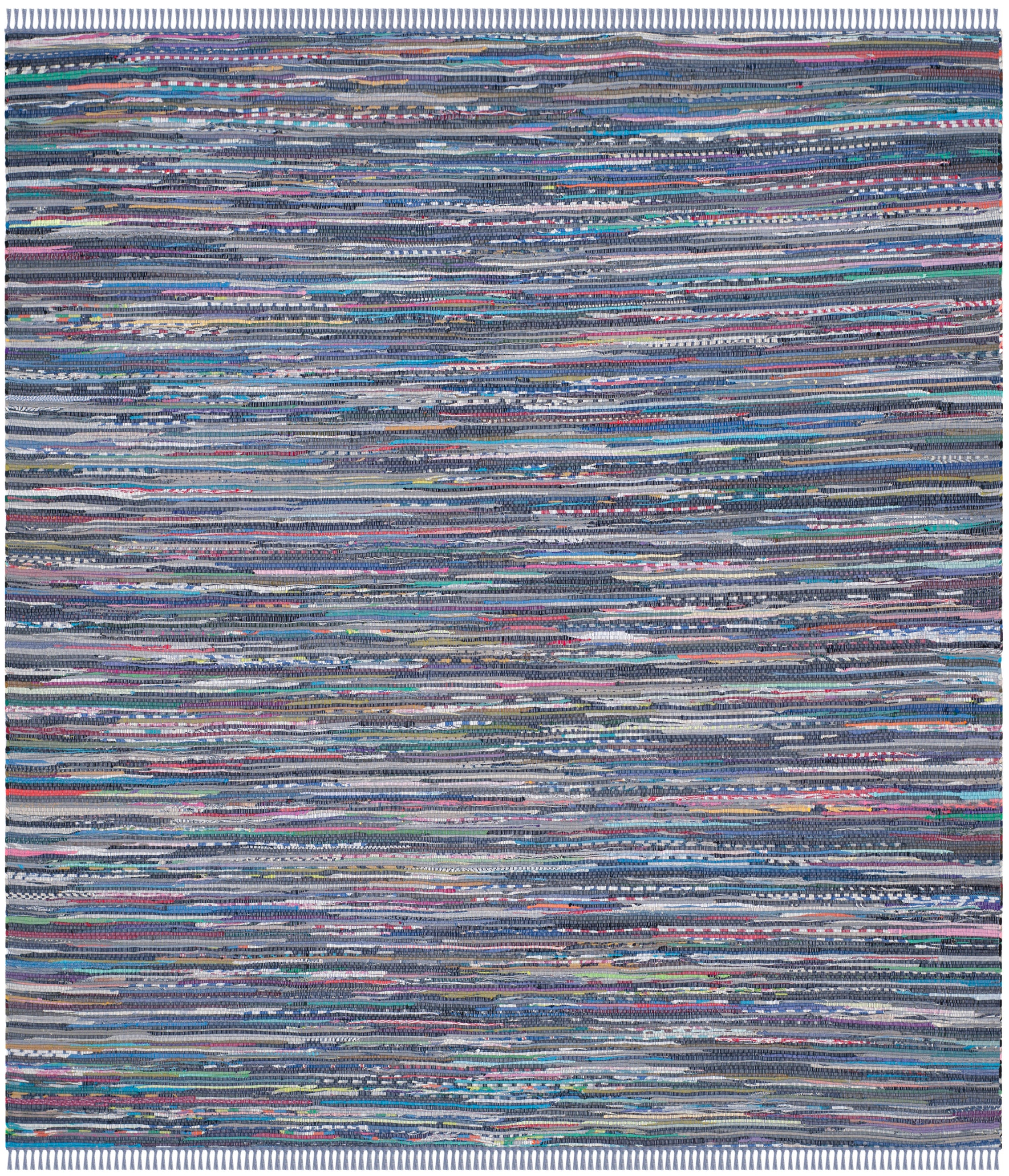 Safavieh Rag Rug 121 Rug, RAR121 - Purple / Multi