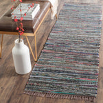 Safavieh Rag Rug 121 Rug, RAR121 - Rust / Multi