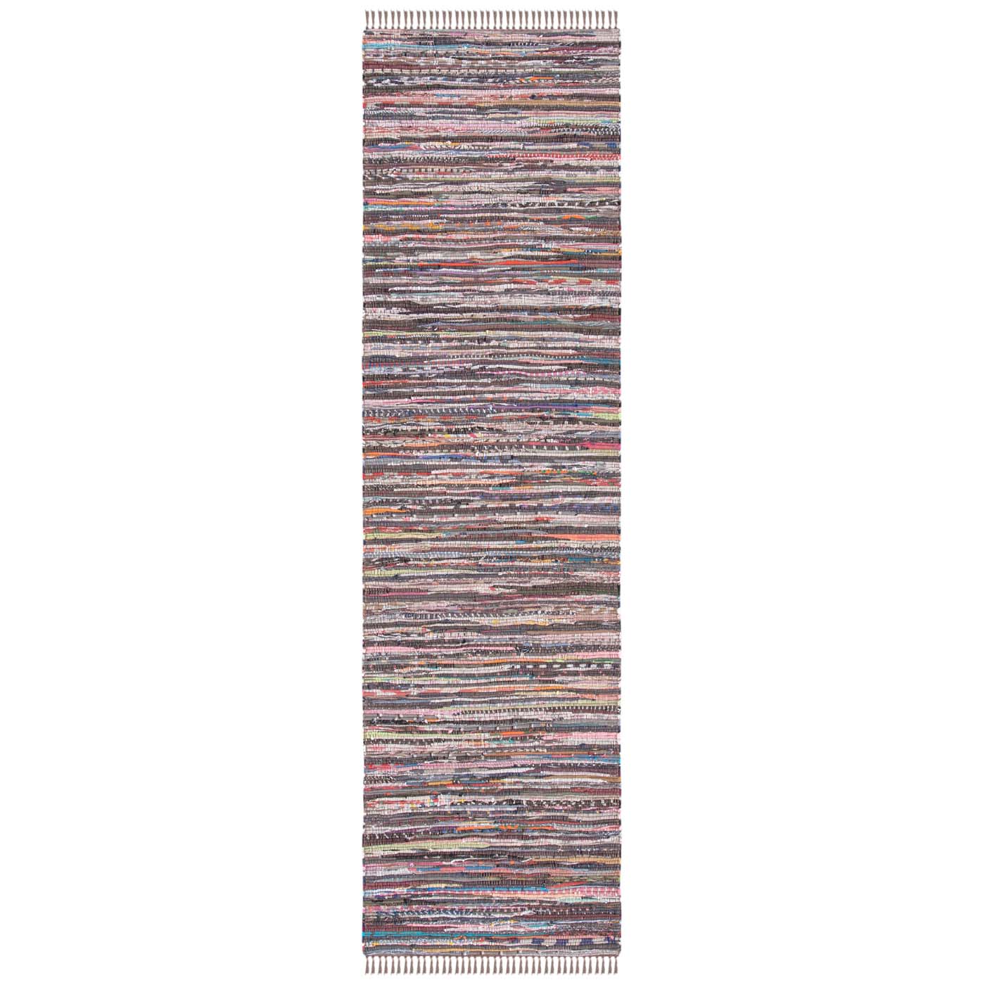 Safavieh Rag Rug 121 Rug, RAR121 - Rust / Multi