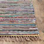 Safavieh Rag Rug 121 Rug, RAR121 - Rust / Multi