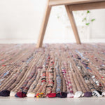 Safavieh Rag Rug 121 Rug, RAR121 - Rust / Multi