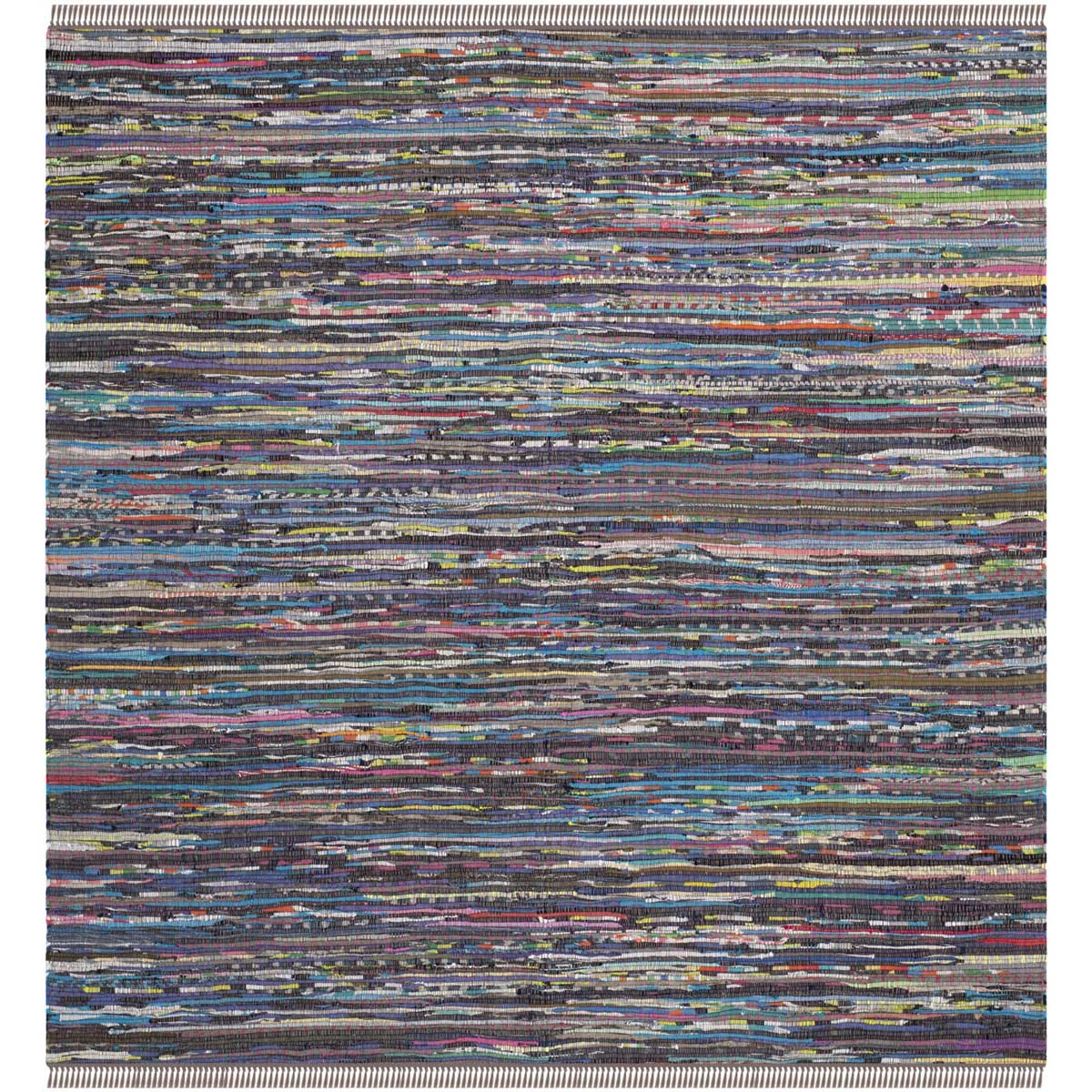 Safavieh Rag Rug 121 Rug, RAR121 - Rust / Multi