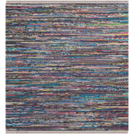 Safavieh Rag Rug 121 Rug, RAR121 - Rust / Multi