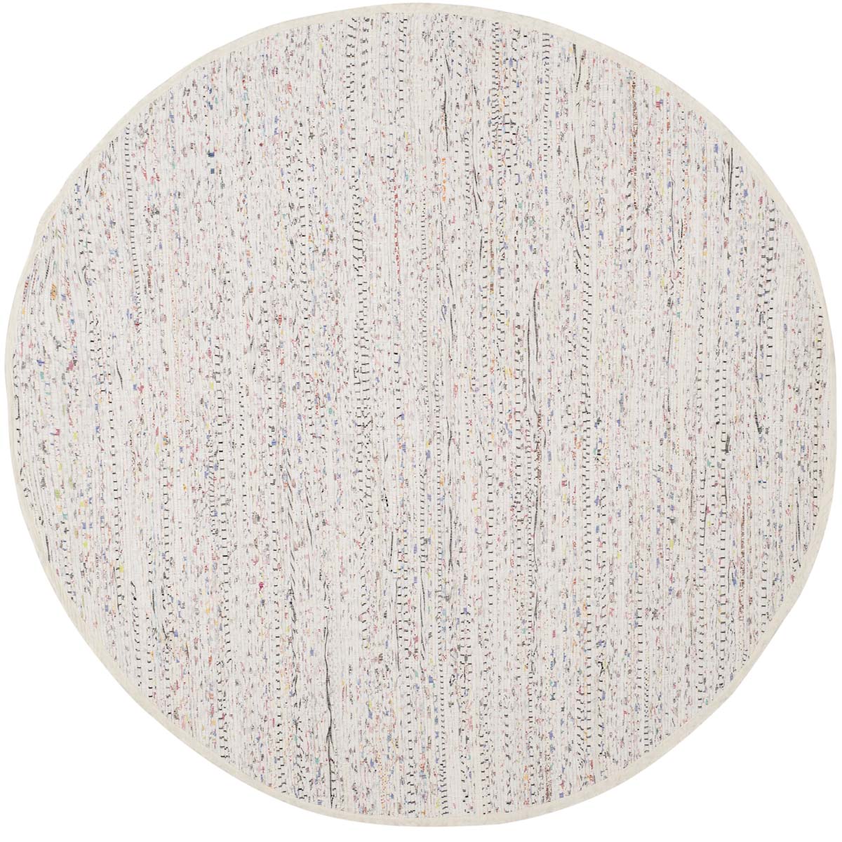 Safavieh Rag Rug 121 Rug, RAR121 - Ivory / Multi