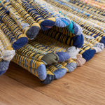 Safavieh Rag Rug 121 Rug, RAR121 - Yellow / Multi