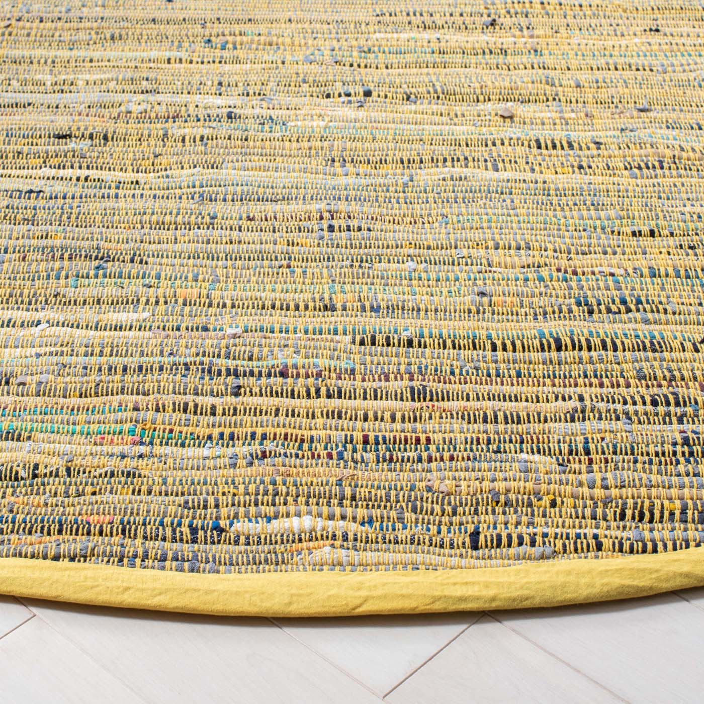 Safavieh Rag Rug 121 Rug, RAR121 - Yellow / Multi