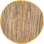 Safavieh Rag Rug 121 Rug, RAR121 - Yellow / Multi