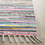Safavieh Rag Rug 121 Rug, RAR121 - Grey / Multi