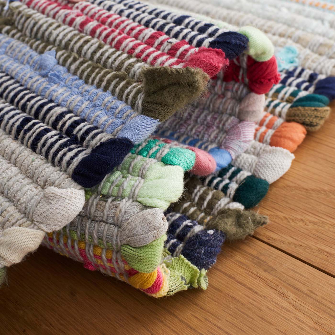 Safavieh Rag Rug 121 Rug, RAR121 - Grey / Multi