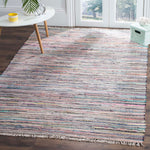 Safavieh Rag Rug 121 Rug, RAR121 - Grey / Multi