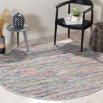 Safavieh Rag Rug 121 Rug, RAR121 - Grey / Multi