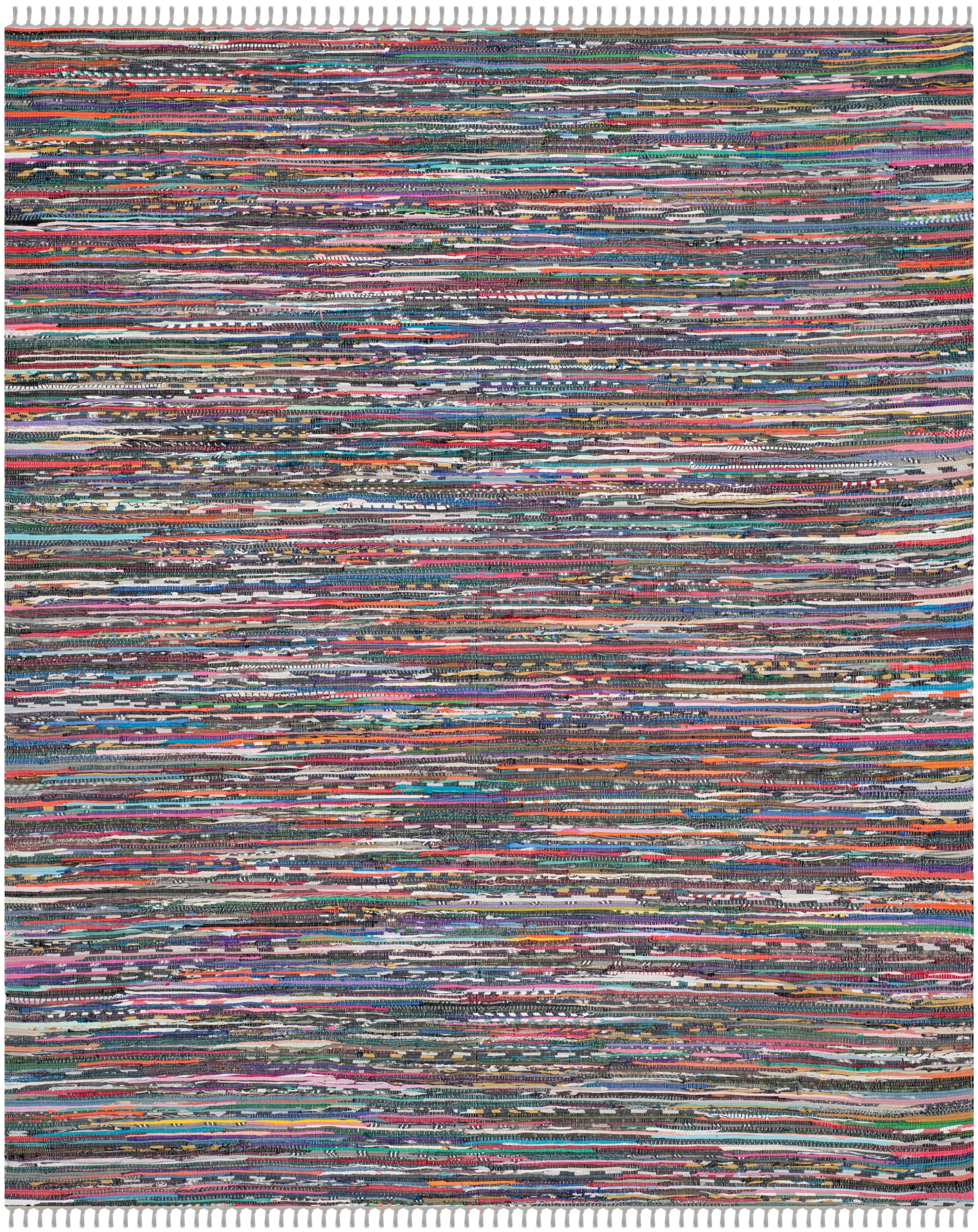 Safavieh Rag Rug 121 Rug, RAR121 - Grey / Multi