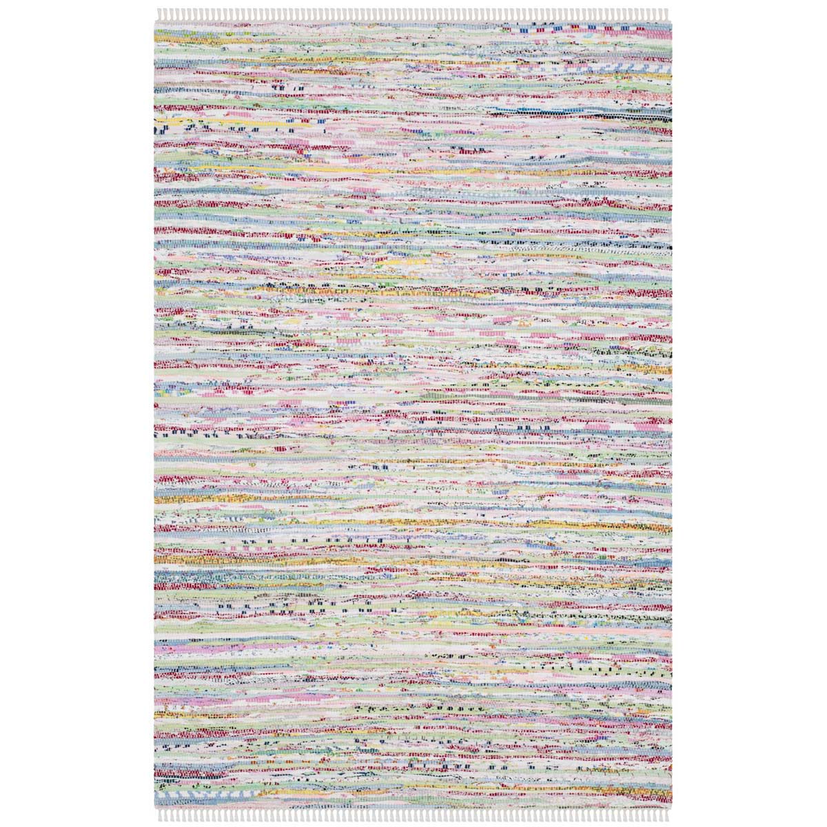 Safavieh Rag 125 Rug, RAR125 - Light Green / Multi