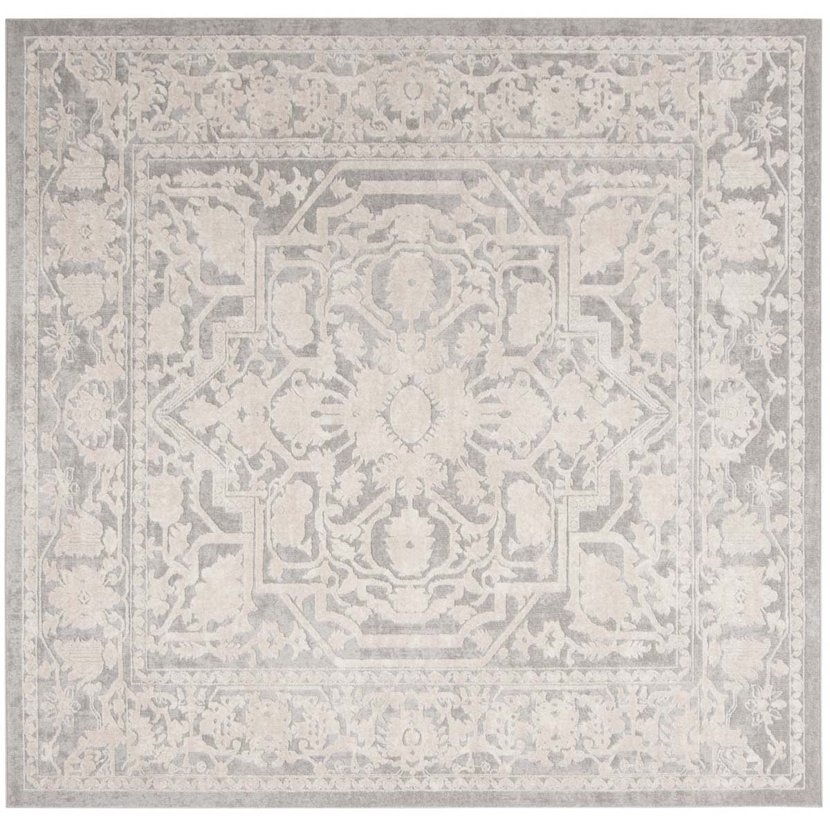 Safavieh Reflection 665 Rug, RFT665 - LIGHT GREY / CREAM