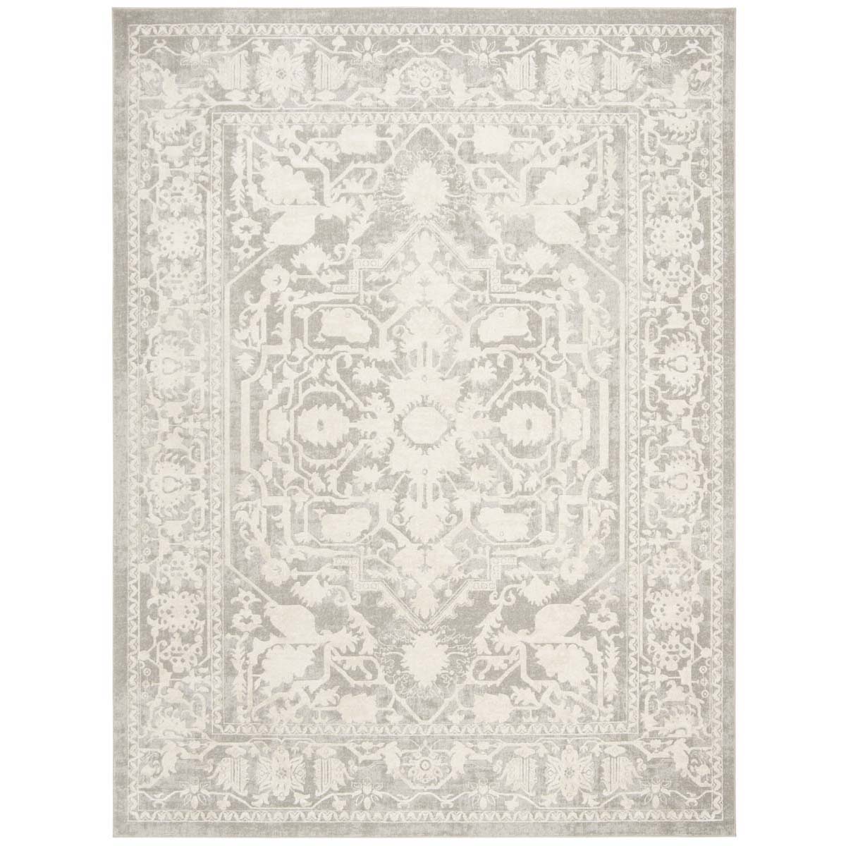 Safavieh Reflection 665 Rug, RFT665 - LIGHT GREY / CREAM
