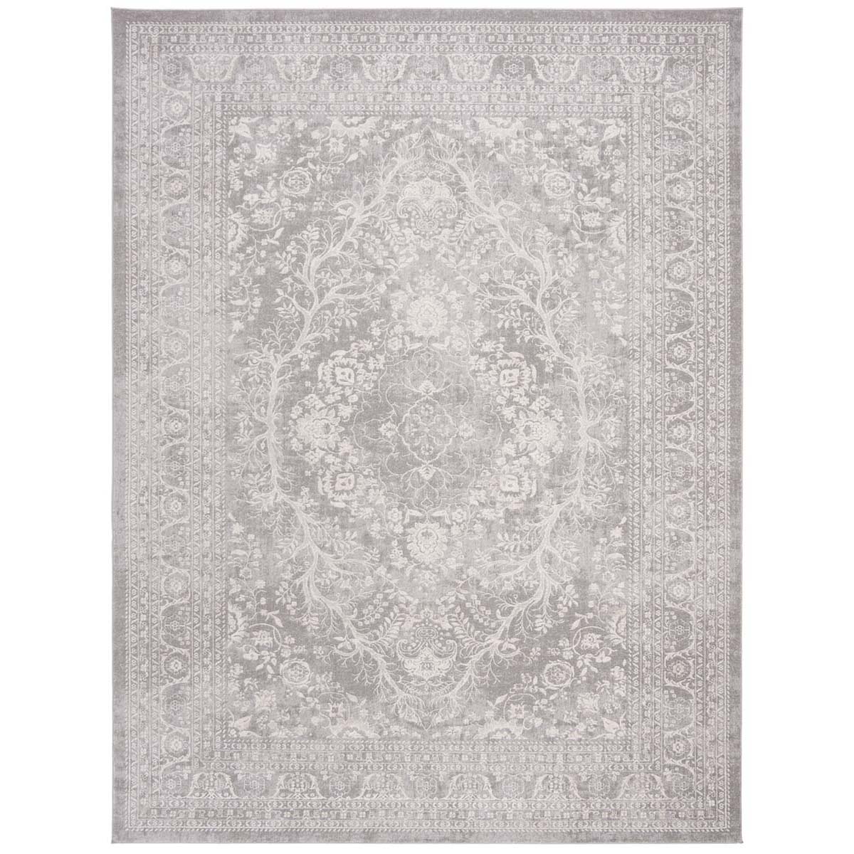 Safavieh Reflection 668 Rug, RFT668 - LIGHT GREY / CREAM
