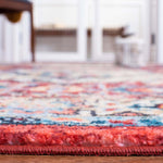 Safavieh Riviera Machine Washable 157 Rug, RIV157 - Red / Blue