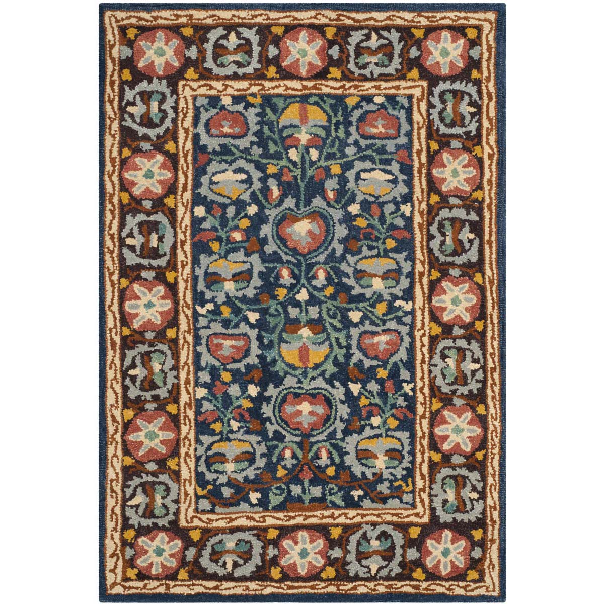 Safavieh Roslyn 545 Rug, ROS545 - Blue / Multi