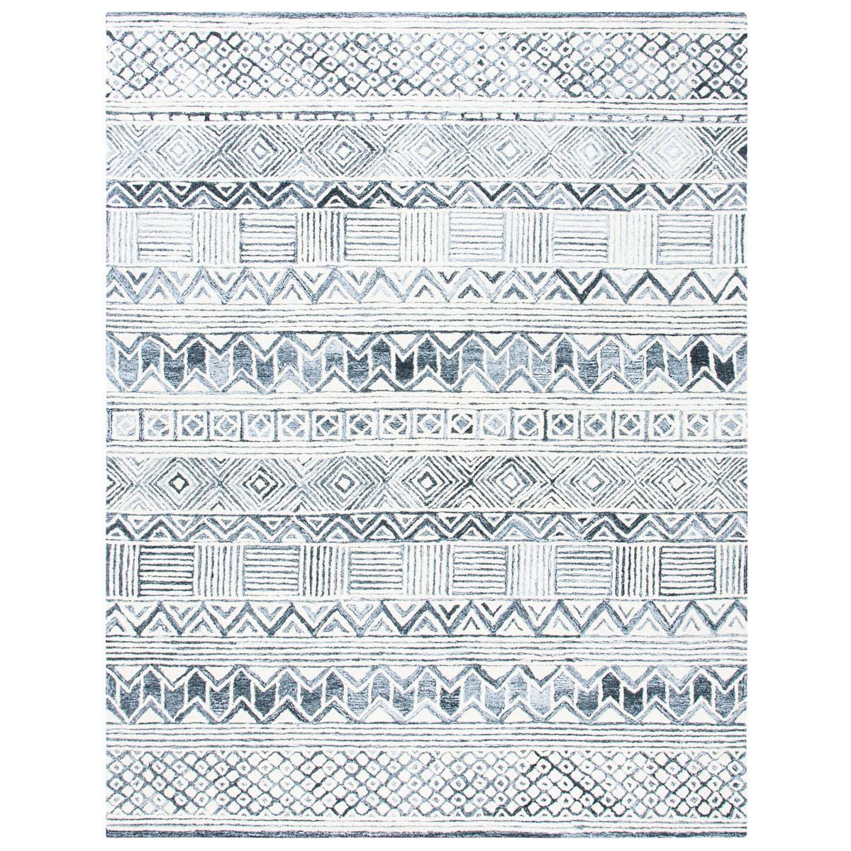 Safavieh Roslyn 802 Rug, ROS802 - Black / Ivory
