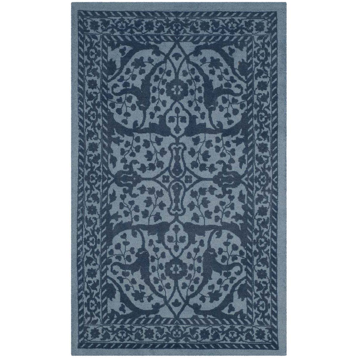 Safavieh Restoration Vintage 102 Rug, RVT102 - Blue / Dark Blue