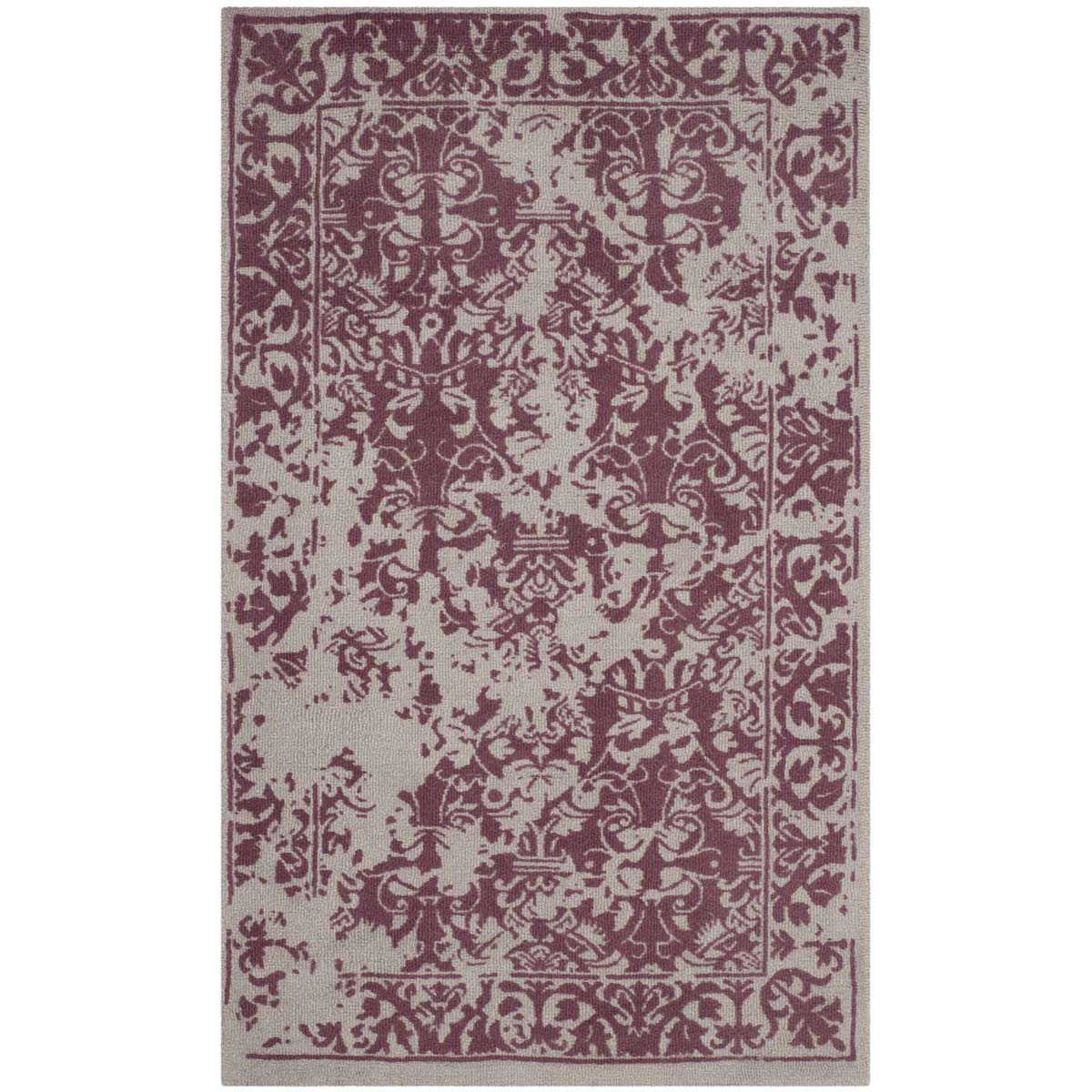 Safavieh Restoration Vintage 103 Rug, RVT103 - Silver / Purple