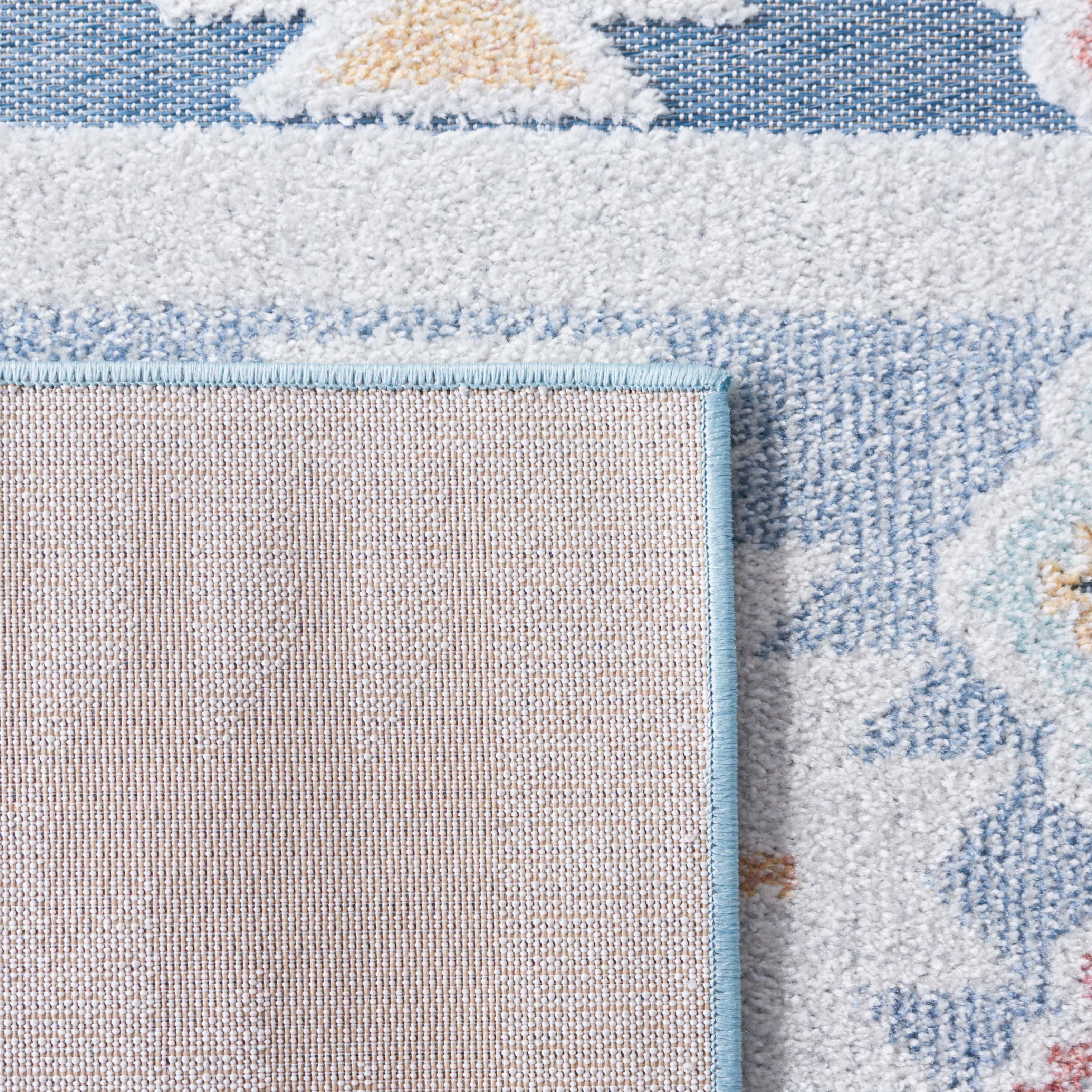 Safavieh Sarasota 114 Rug, SAR114 - Light Blue / Grey