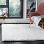 Safavieh South Beach Shag 562 Rug, SBS562 - Snow White