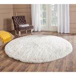 Safavieh South Beach Shag 562 Rug, SBS562 - Snow White